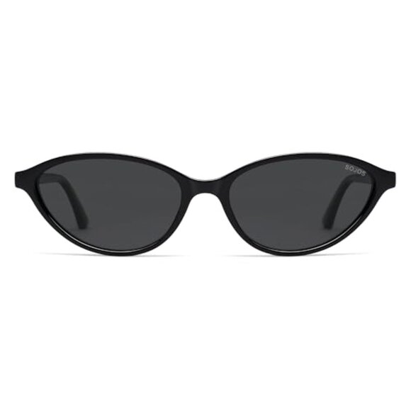 Polarized Oval Sunglasses Lightweight Retro 90s Chic Sunnies
